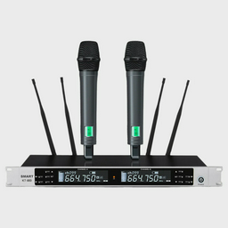 Двухканальная радиосистема Smart KT-900 серая