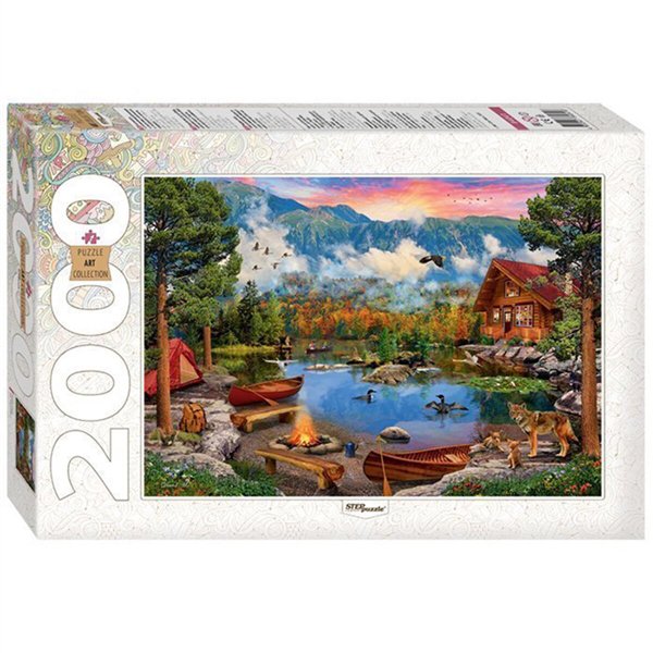 Пазл Step Puzzle  Горное озеро 2000эл купить,NaN