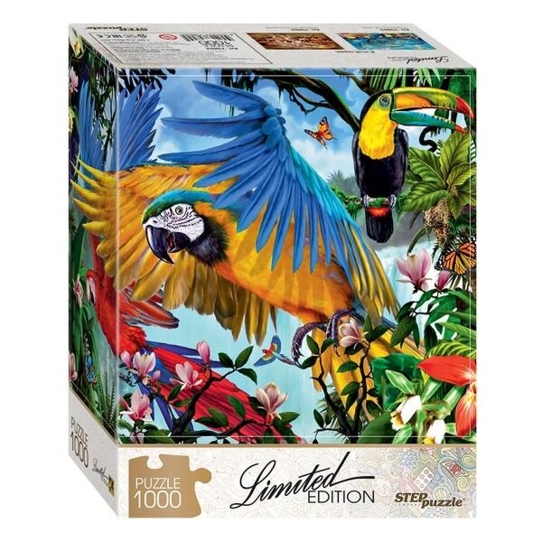 Пазл Step Puzzle  Limited Edition Попугаи 1000эл купить,NaN