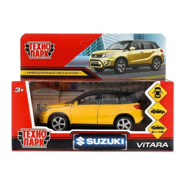 Машинка Технопарк   Suzuki Vitara S 2015 12см золотая купить,NaN
