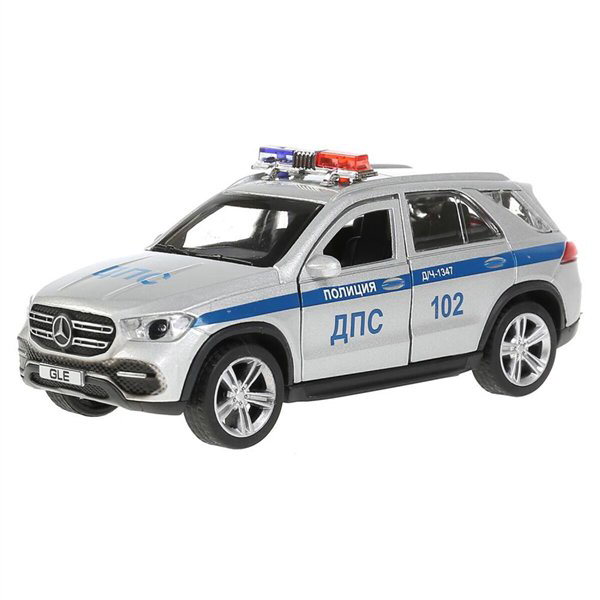 Машинка Технопарк   Mercedes-Benz GLE Полиция 12см серебристая купить,NaN
