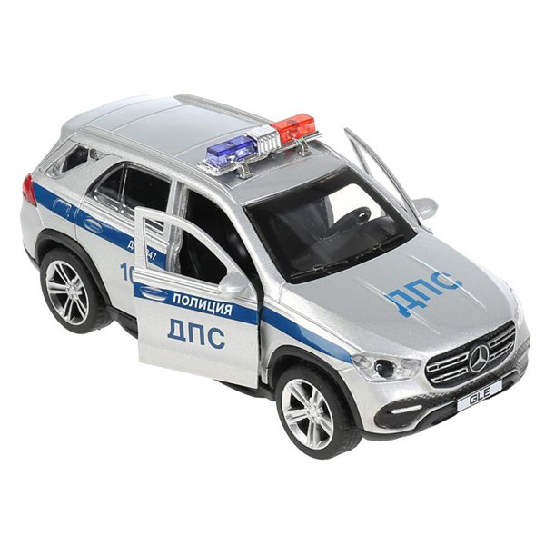Машинка Технопарк   Mercedes-Benz GLE Полиция 12см серебристая купить,NaN