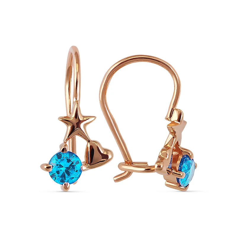Серьги Кристалл NC386 1.34гр