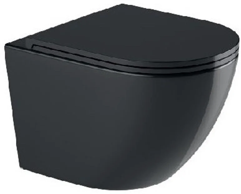 Инсталляция комплект MM41081 Marberg 410 + Merzbach 043 GL-BL + MAR 410 SE-CR бело-черный