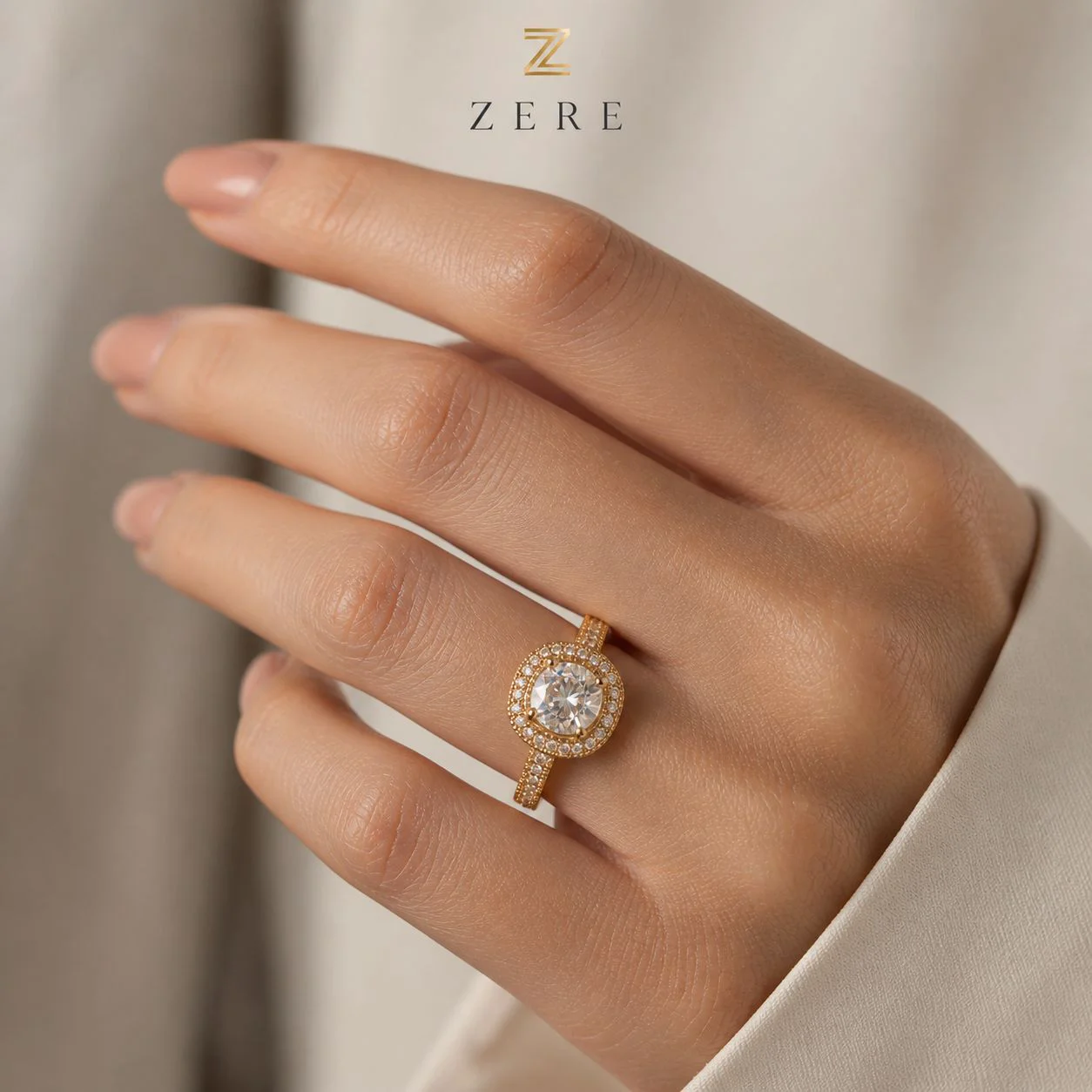 Кольцо Zere ZR030503 золото 2.6гр 17.5р купить,218800