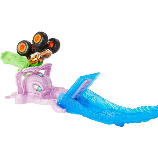 Игровой набор Hot Wheels Monster Trucks Прыжок на осьминога купить,NaN