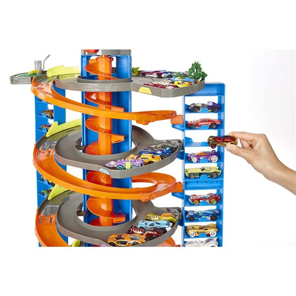 Игровой набор Hot Wheels City Мега гараж 2021 купить,NaN