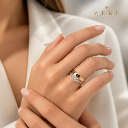 Кольцо Zere ZR030508 золото 1.98гр 18р