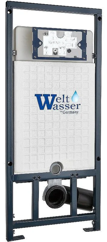 Инсталляция комплект WeltWasser MN5075 Marberg 507 + Nesenbach 004 GL-WT + MAR 507 SE GL-WT бело-синий