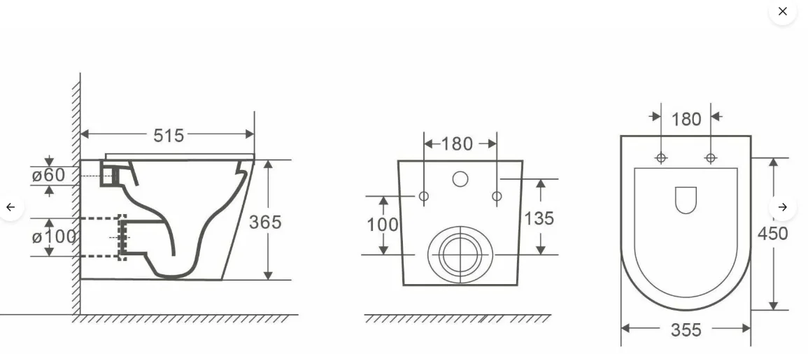 Инсталляция комплект WeltWasser MM41085 Marberg 410 + Merzbach 043 GL-BL + MAR 410 RD GL-WT бело-серый