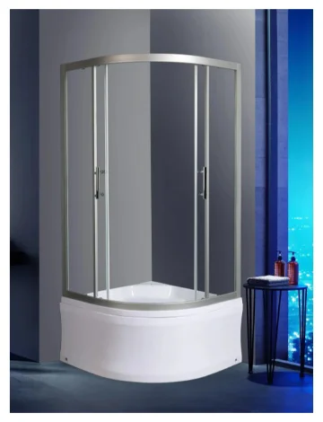 Ограждение душевое Kabinka.kz WW500 С 100/189 XL H24 100х213см серый купить,NaN