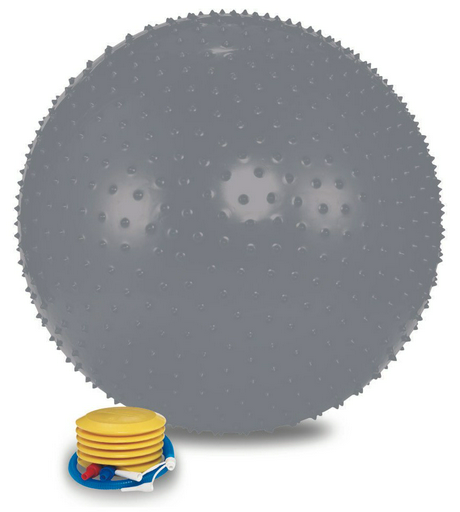 Фитбол Lite Weights 1875LW 75см серебряный
