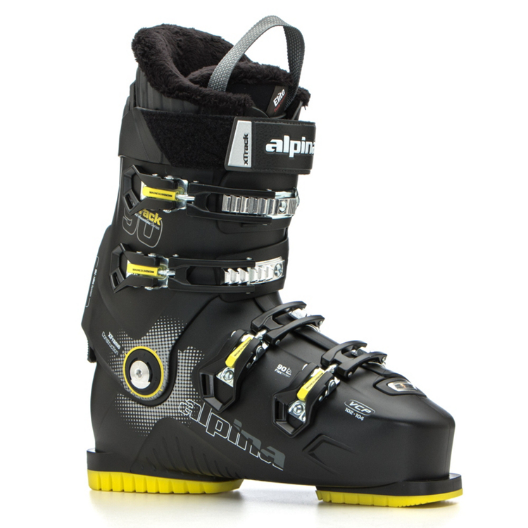 Ботинки горнолыжные Alpina XTrack 90 ski walk 3A99-1 черно-желтые 45,5