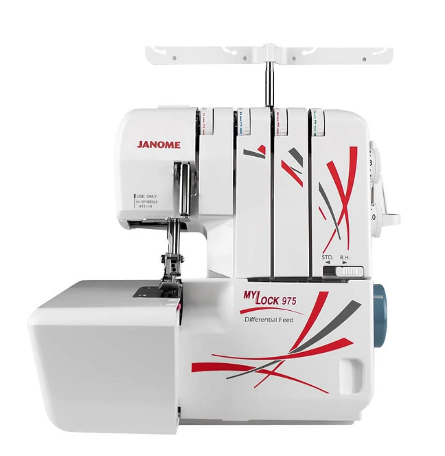 Оверлок Janome MyLock 975 белая купить,NaN