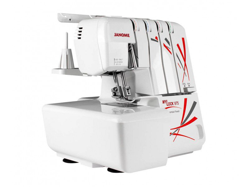 Оверлок Janome MyLock 975 белая купить,NaN