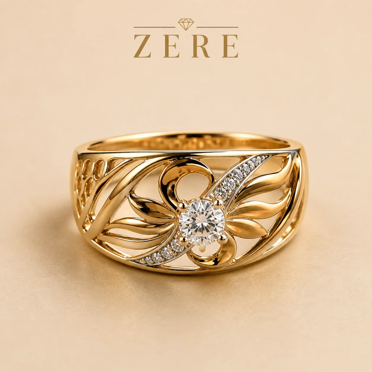 Кольцо Zere ZR030522 золото 2.03гр 19р - ForteMarket Кольцо Zere ZR030522 золото 2.03гр 19р купить,168725