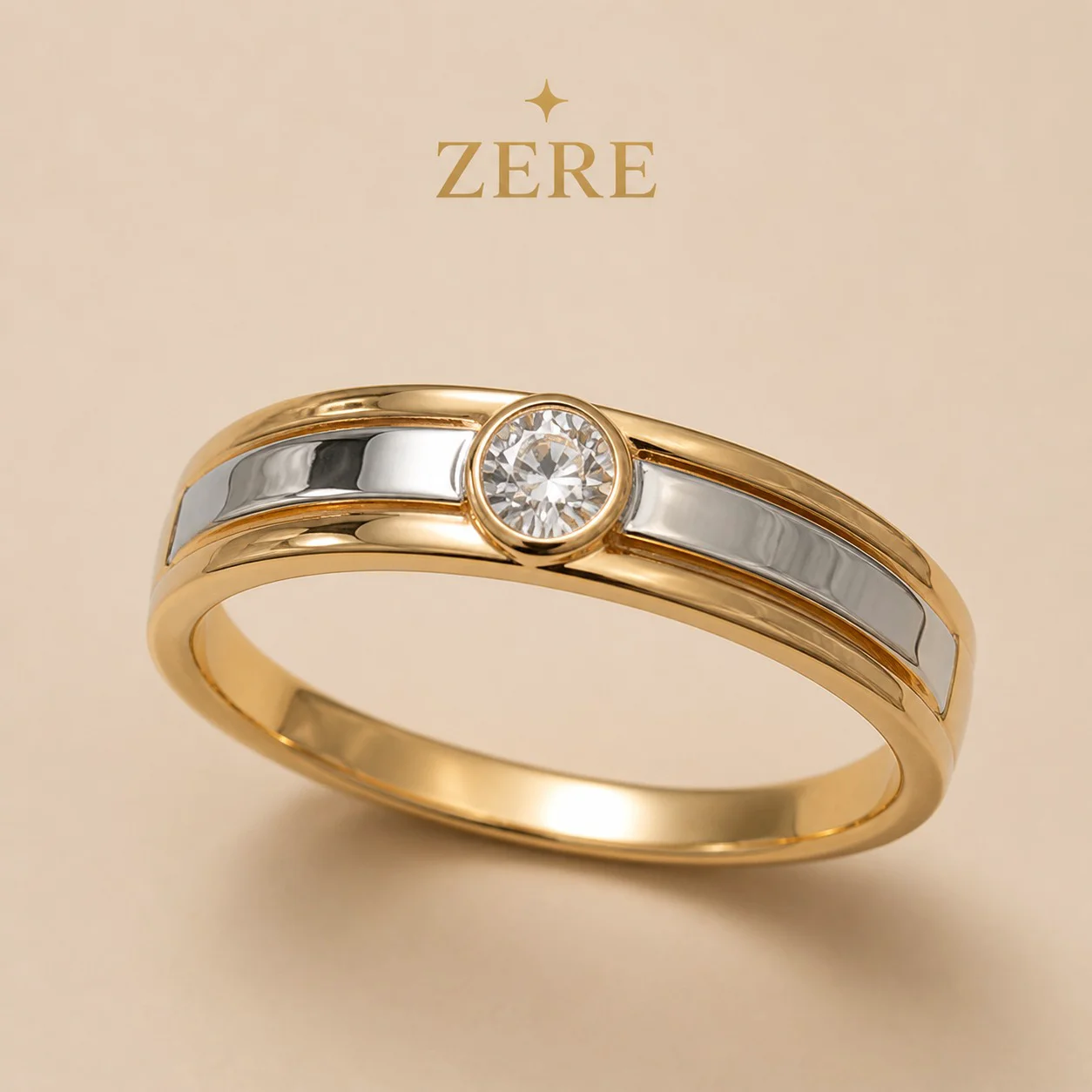 Кольцо Zere ZR030521 золото 1.63гр 19р - ForteMarket Кольцо Zere ZR030521 золото 1.63гр 19р купить,134425