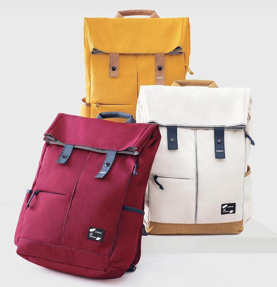 Рюкзак Xiaomi Urevo YouQi Energy College Leisure Backpack  бордовый купить,NaN