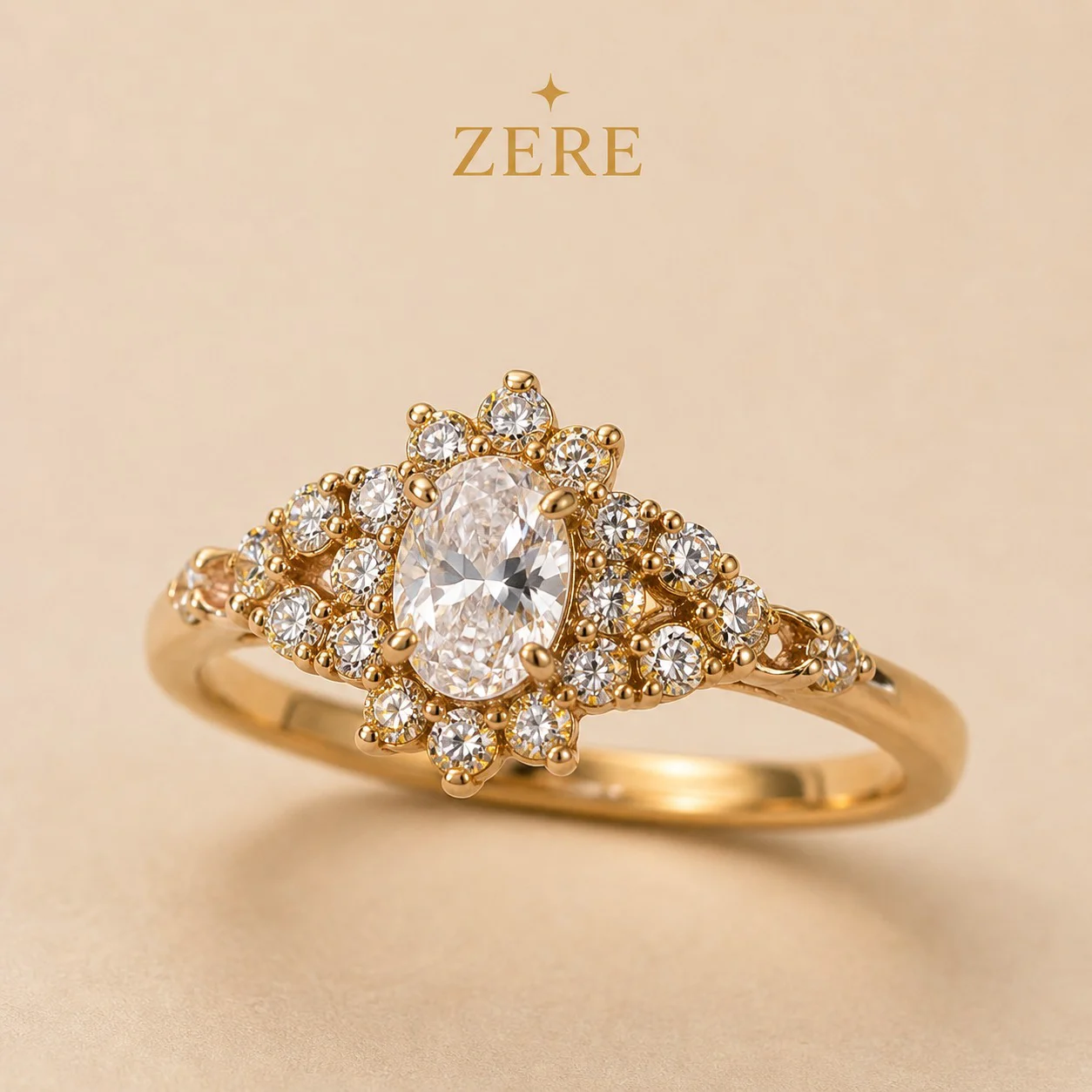 Кольцо Zere ZR030533 золото 1.33гр 17.5р купить,108175