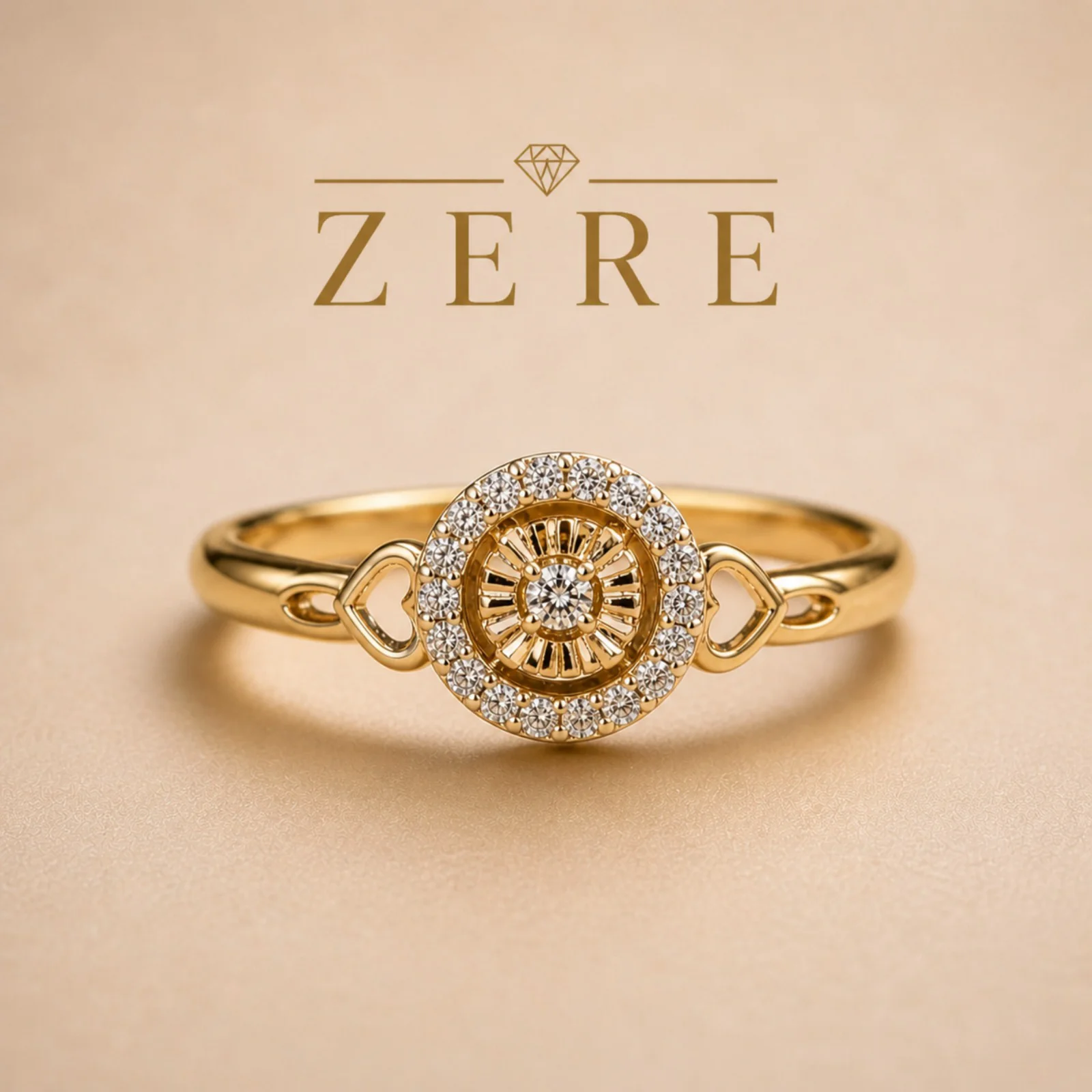 Кольцо Zere ZR030530 золото 1.37гр 17.5р купить,117600