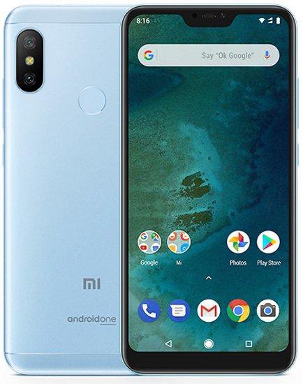 Смартфон Xiaomi Mi A2 Lite 32Gb Blue купить,NaN