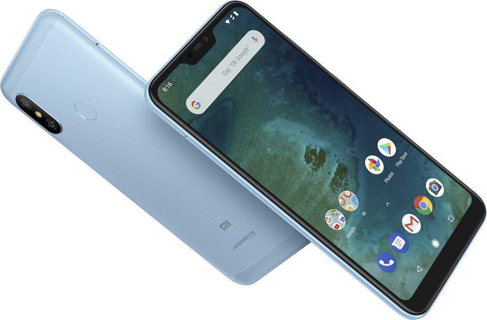 Смартфон Xiaomi Mi A2 Lite 32Gb Blue купить,NaN
