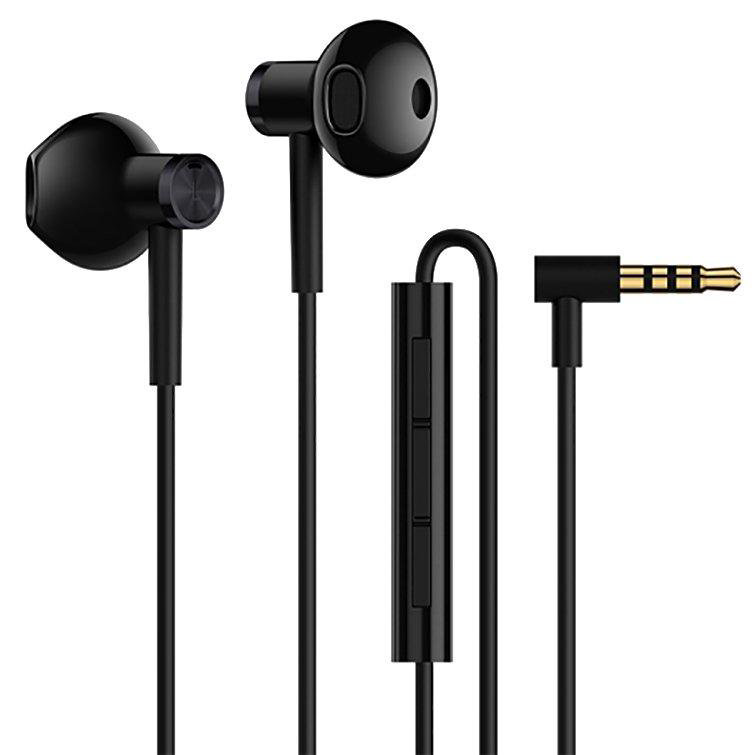Наушники Xiaomi Mi Dual Driver Earphones черные купить,NaN