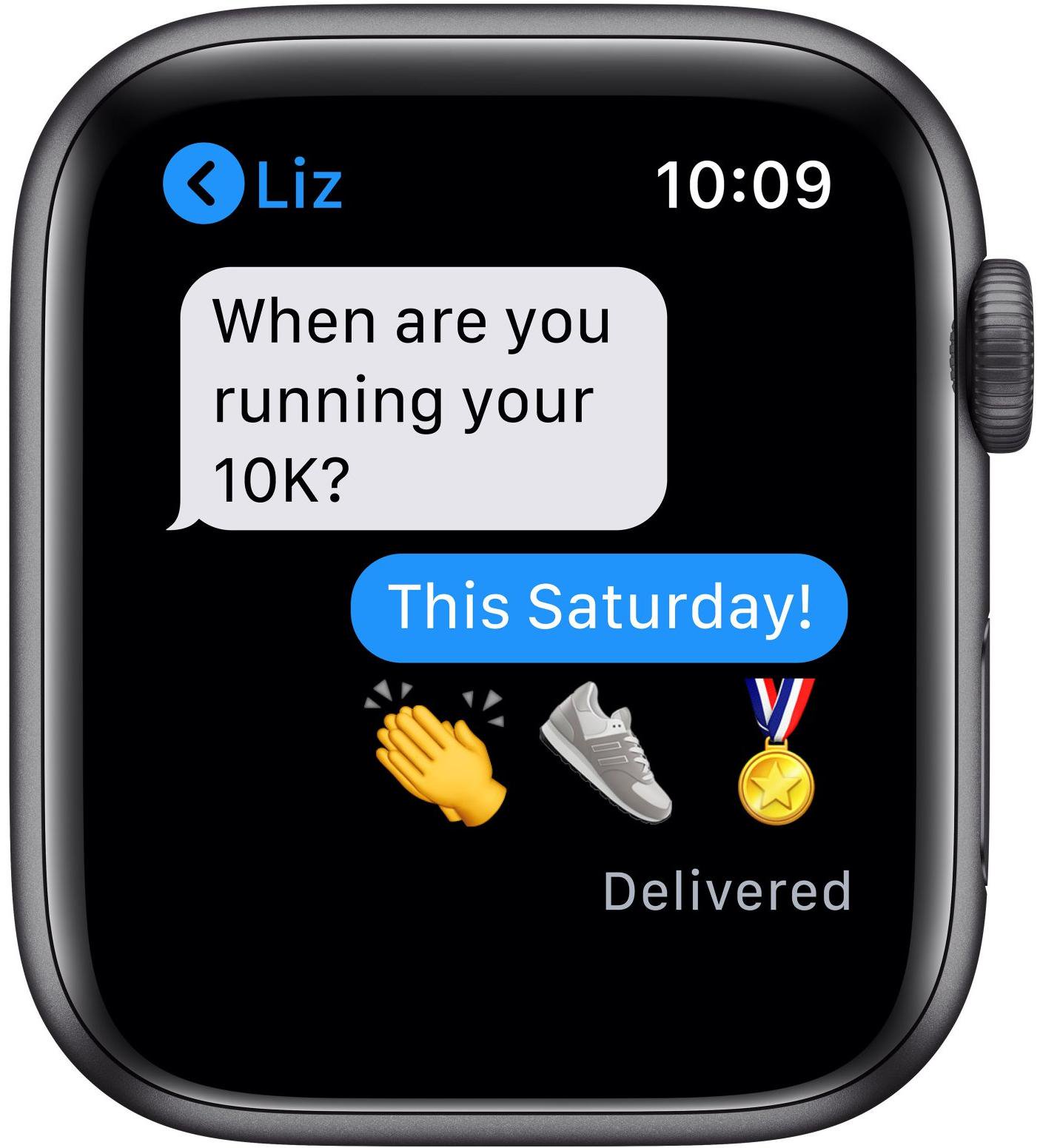 Смарт-часы Apple Watch SE 44mm MKQ63GK/A Sport Band Space Gray-Midnight