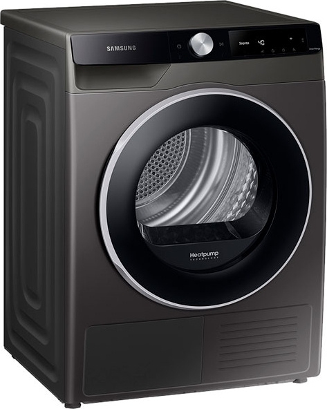 Сушильная машина Samsung DV90T6240LX/LP серая купить,0
