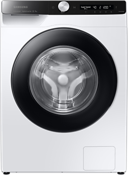 Стиральная машина Samsung WW80AG6S28AELD черно-белая