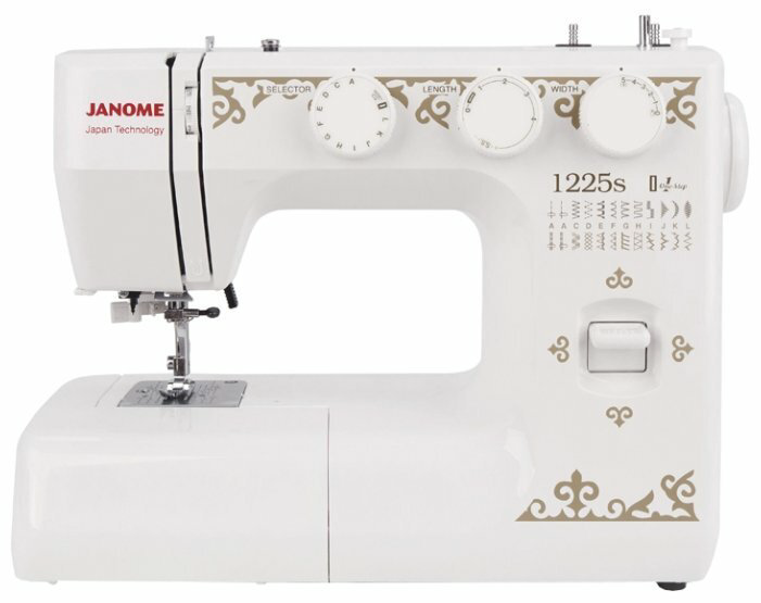 Швейная машина Janome 1225S белая купить,91990