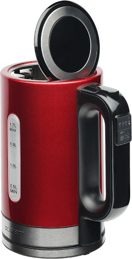 Электрочайник Scarlett SC-EK21S77 1.7 л красный купить,NaN