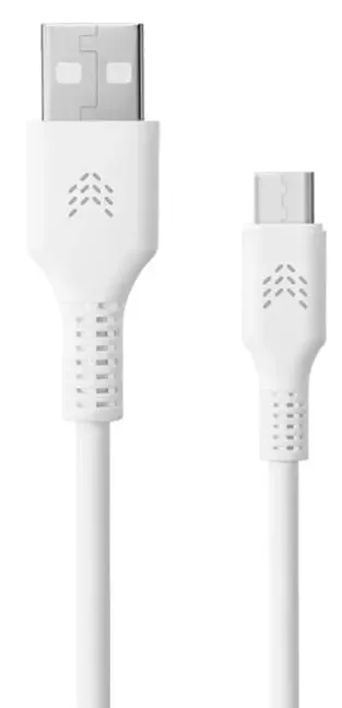Кабель Rocket Flex USB-A/USB-C 1м White