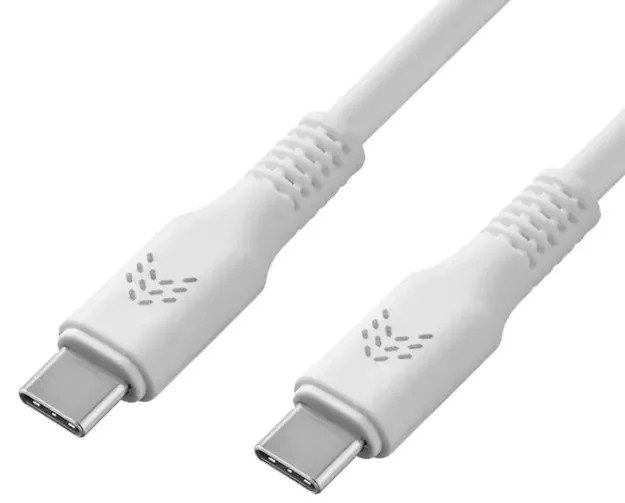 Кабель Rocket Flex USB-C/USB-C 1м White - ForteMarket Кабель Rocket Flex USB-C/USB-C 1м White купить,0