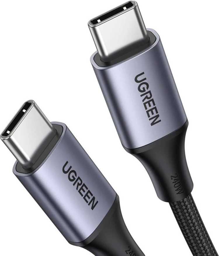 Кабель Ugreen USB Type-C - USB Type-C 2 м 90440 Grey