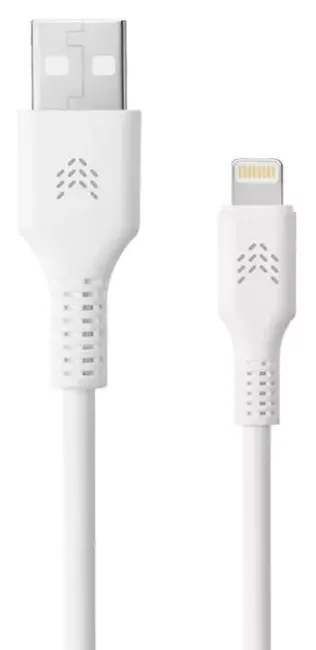 Кабель Rocket Flex USB-A/Lightning 1м White