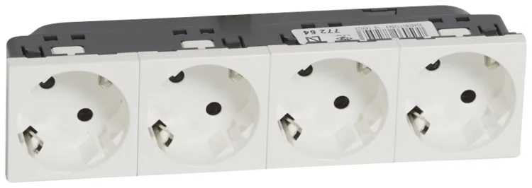 Розетка Legrand 077254 Mosaic Белый