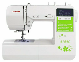 Швейная машина Janome 4100L белая