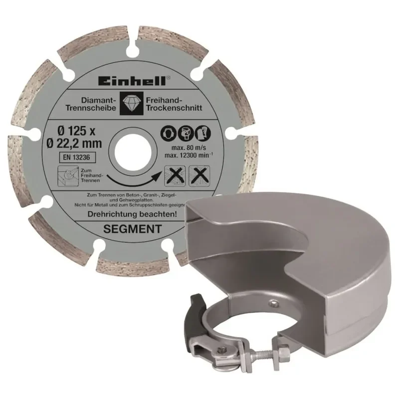 Шлифмашина угловая Einhell TE-AG 125/750 Kit 4430885 - ForteMarket Шлифмашина угловая Einhell TE-AG 125/750 Kit 4430885 купить,0