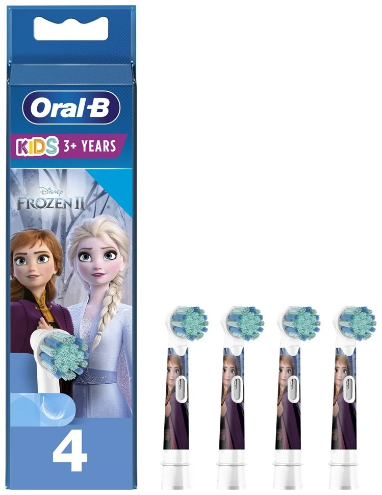 Насадки для зубной щетки Oral-B Kids EB10S 4K Frozen White-Blue