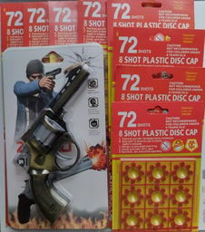 Пистолет Model toys с пистонами 907232-8, металл 8