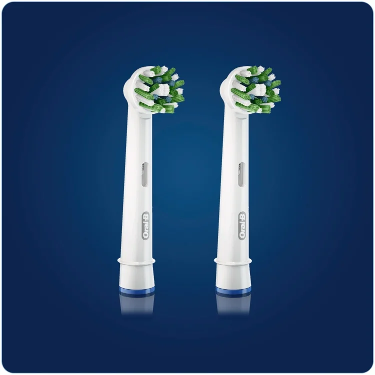 Насадки к зубной щетке Oral-B CrossAction EB50RX 2 шт White купить,0