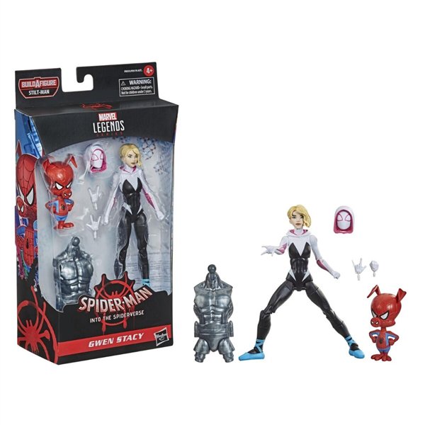 Фигурка  Marvel Legends  Into the Spider-Verse  Gwen Stacy 15см купить,NaN