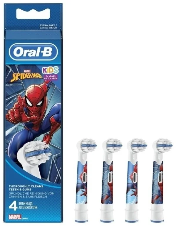 Насадки для зубной щетки Oral-B EB10S 4K Spider-man Blue-Red