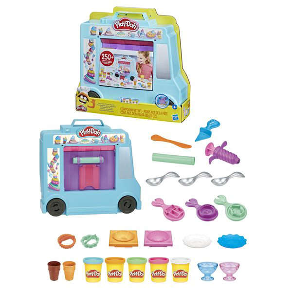 Игровой набор Play-Doh Грузовичок с мороженым купить,NaN