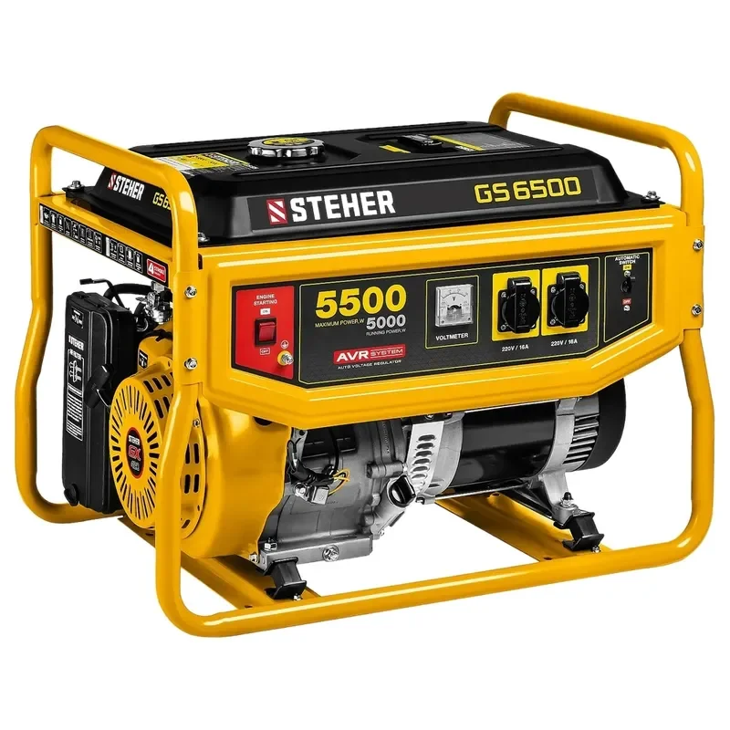 Генератор бензиновый Steher GS-6500