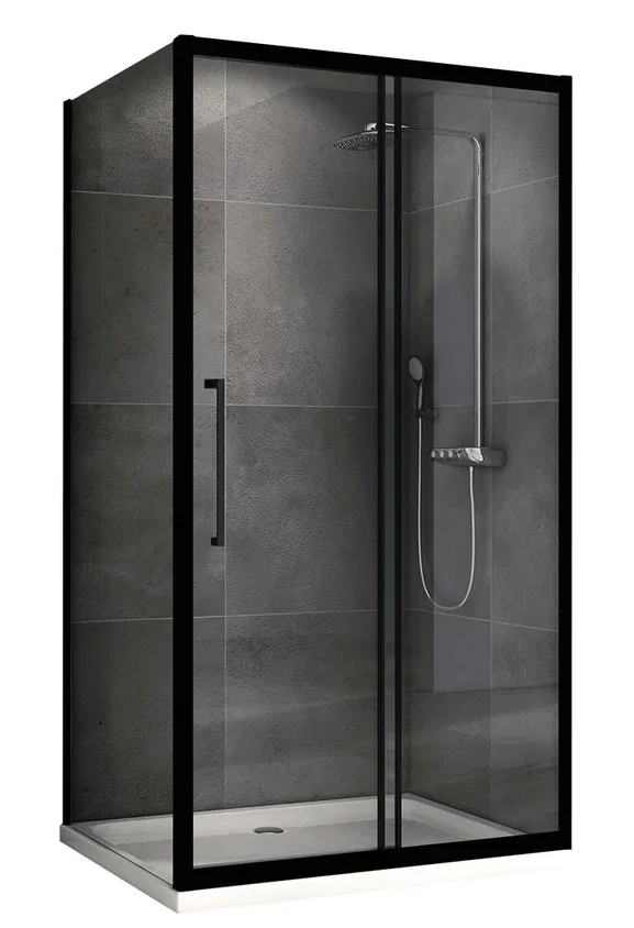 Душевой уголок Abber Schwarzer Diamant AG30120BH-S75B-S75B 120х75х195см купить,623800