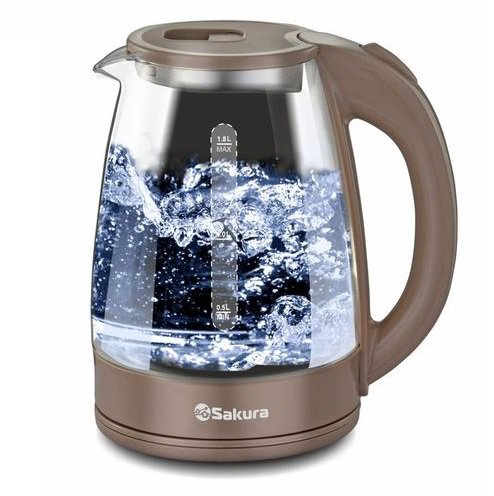 Электрочайник Sakura SA-2734C 1.8 л коричневый купить,NaN