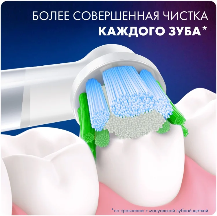 Насадки к зубной щетке Oral-B Precision Clean EB20RB 4шт White - ForteMarket Насадки к зубной щетке Oral-B Precision Clean EB20RB 4шт White купить,0