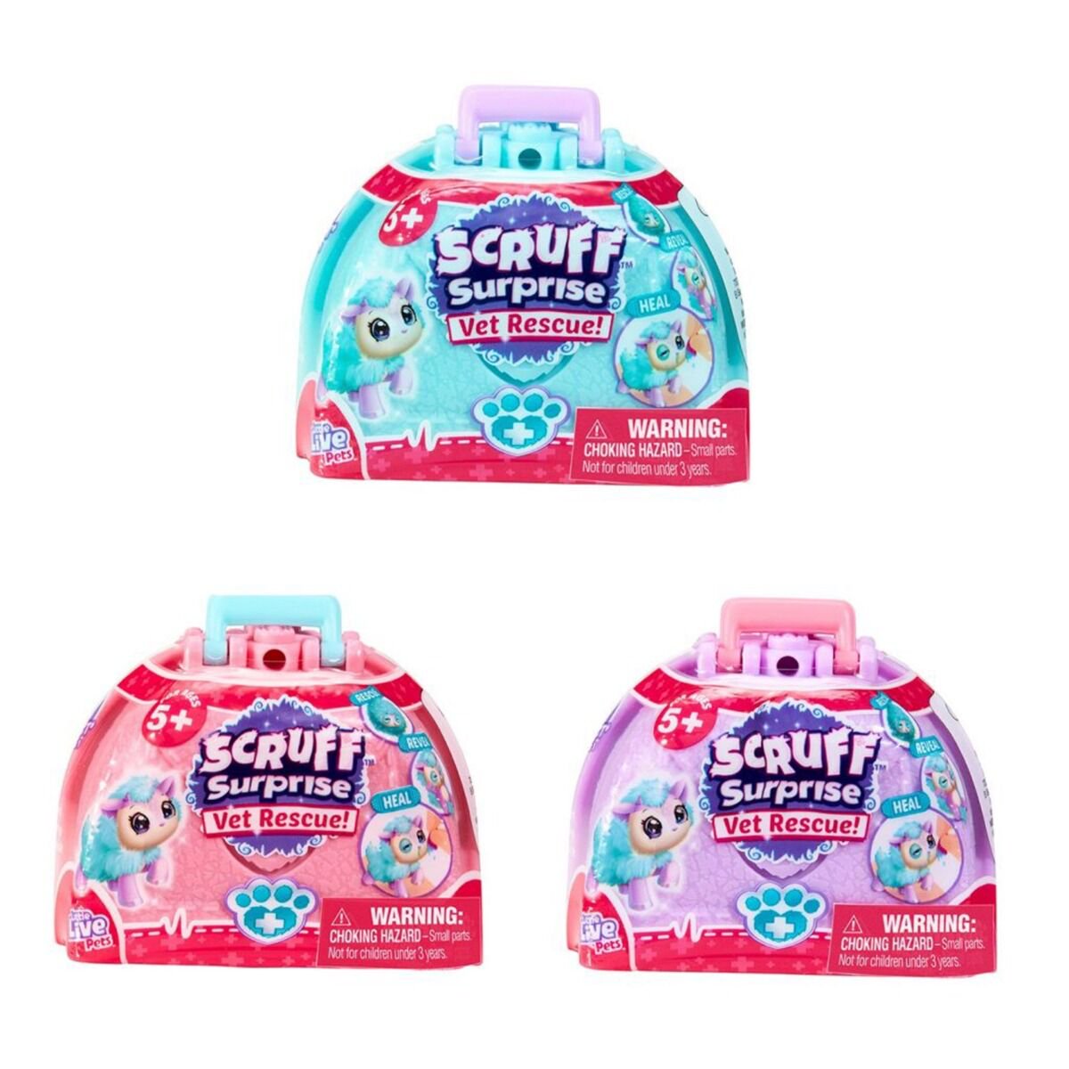 Игровой набор Scruff-a-Luvs Scruff Surprise Вылечи зверушку серия 2 купить,NaN